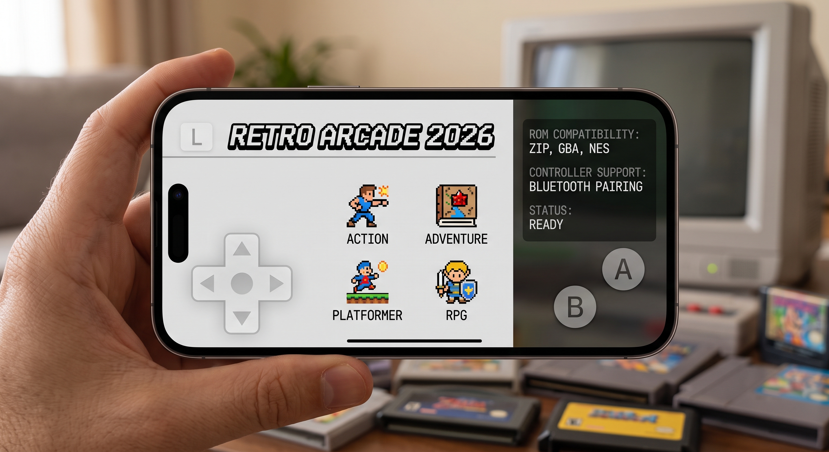 Cómo emular juegos retro en el iPhone sin complicarte: guía 2026