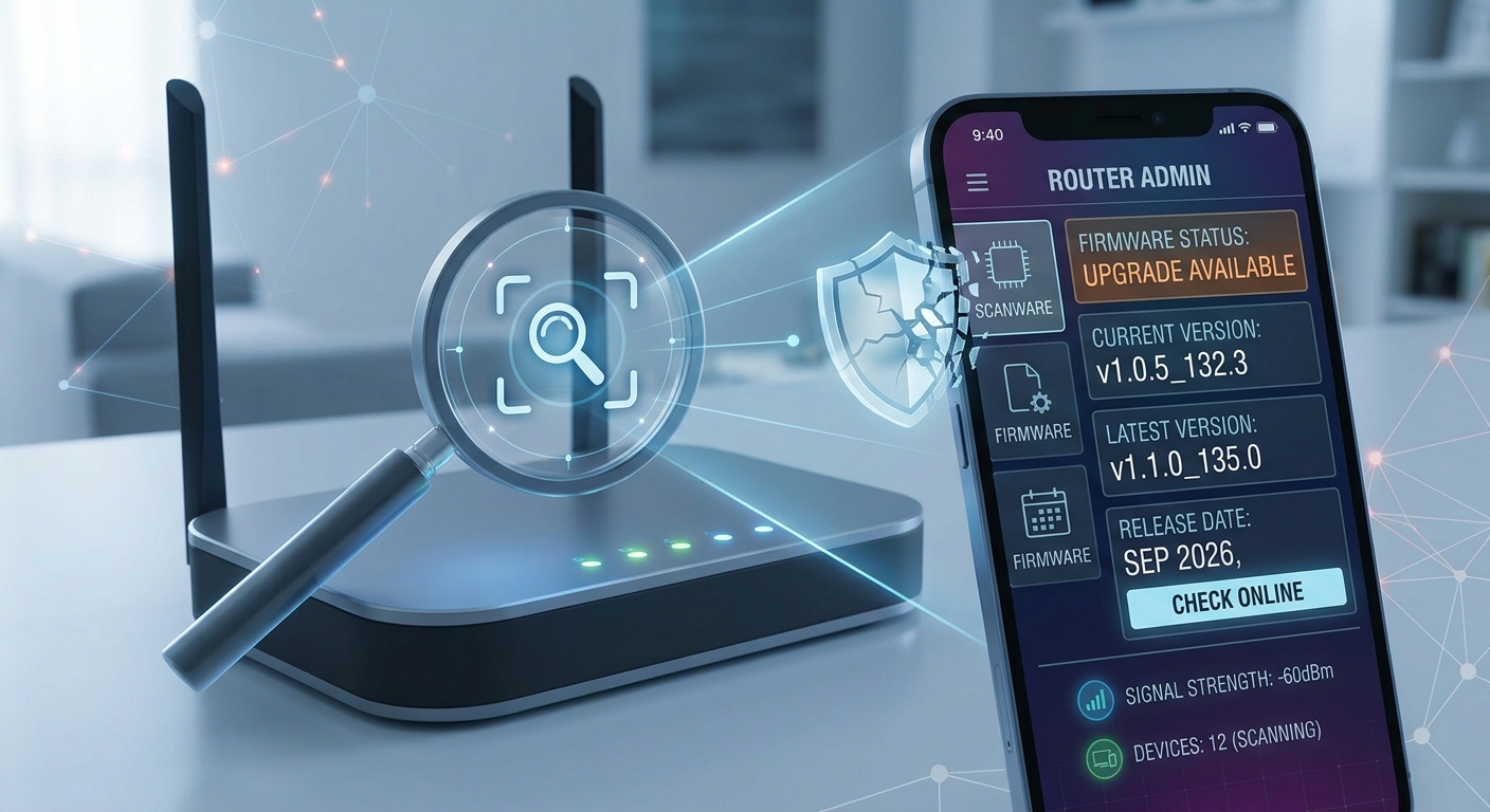 Cómo saber si tu router tiene el firmware desactualizado